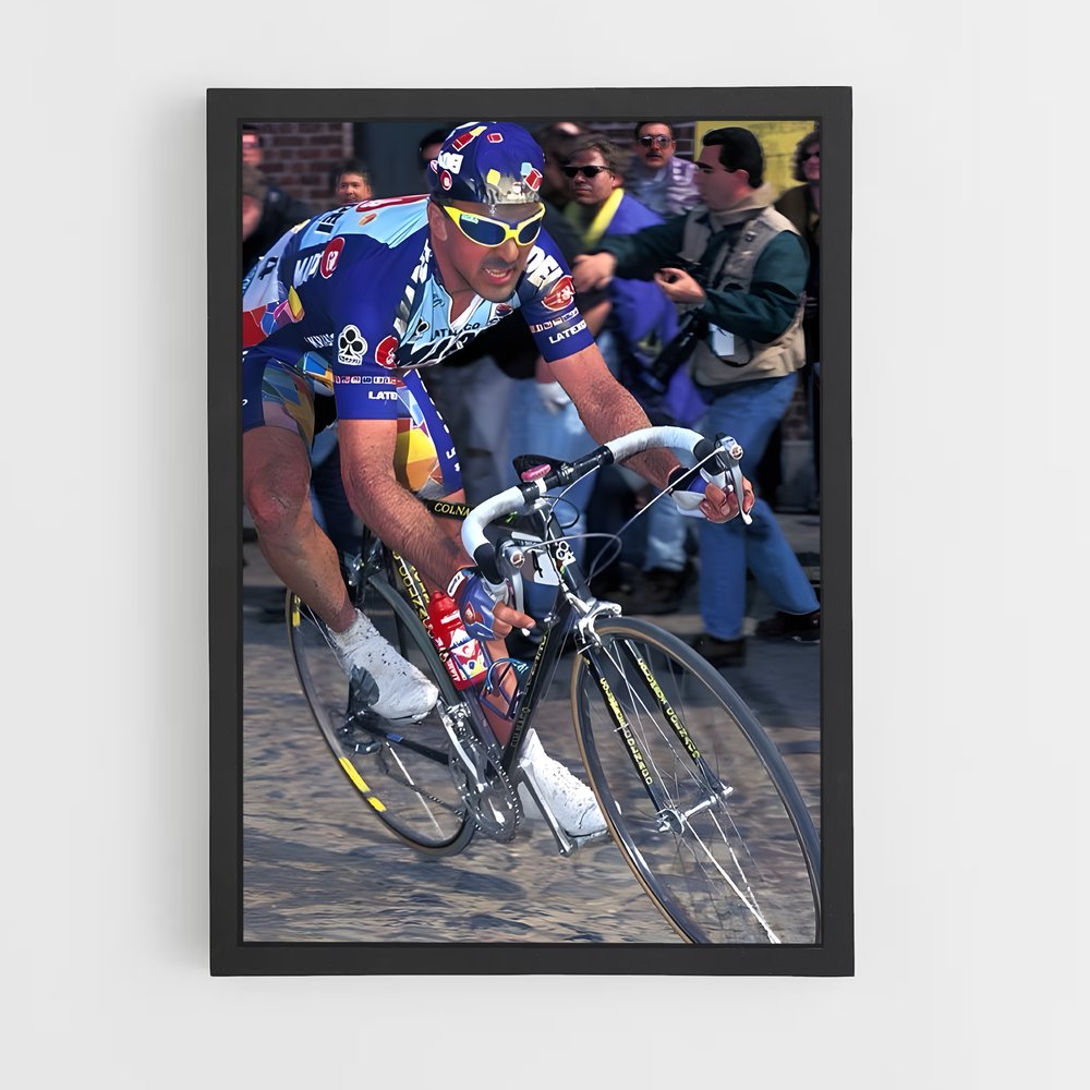 Poster Johan museeuw – affiche Cyclisme (vue 2)
